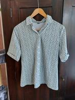 Bloemetjes blouse z.g.a.n, Ophalen of Verzenden, Zo goed als nieuw, Maat 38/40 (M), Blauw