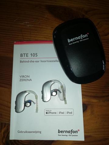 BERNAFON gehoortoestellen, TV Adapter, afstandsbediening beschikbaar voor biedingen