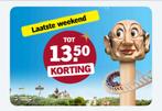 AH/Efteling spaarkaarten 18x, Tickets en Kaartjes, Drie personen of meer, Kortingskaart