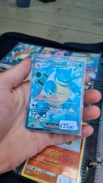 Blastoise Fullart EX 151 Pokemonkaart!, Hobby en Vrije tijd, Verzamelkaartspellen | Pokémon, Ophalen of Verzenden, Zo goed als nieuw