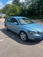 Volvo V50 2.4 140PK Geartronic 2004 Blauw, Auto's, 74 €/maand, 700 kg, Blauw, Stationwagon