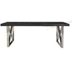 Eettafel, Huis en Inrichting, Ophalen, 50 tot 100 cm, Zo goed als nieuw, 150 tot 200 cm