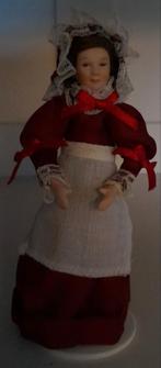 Kerst dametje poppenhuis popje 1:12, Ophalen of Verzenden, Zo goed als nieuw, Popje