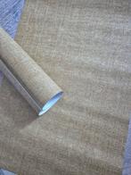 Zo goed als volle rol goudkleurig behang met glitter, Ophalen, Minder dan 10 m²