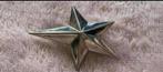 Thierry Mugler Parijs broche 6 cm, Ophalen of Verzenden, Zo goed als nieuw, Zilver, Overige materialen