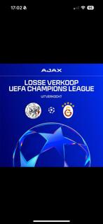 2 kaarten Ajax-Galatasaray naast elkaar, Twee personen, Januari