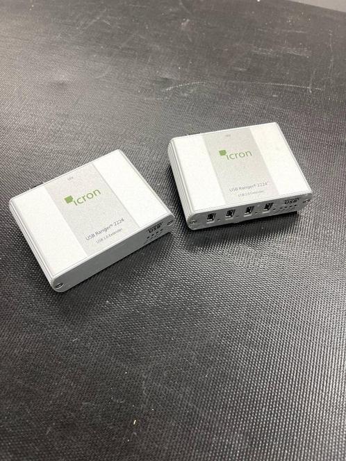 ICRON USB RANGE 2224 fiber USB 2.0 extender, Computers en Software, Pc- en Netwerkkabels, Gebruikt, Ophalen of Verzenden