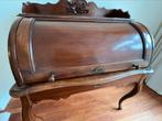 Mahonie Secretaris, bureau met lade, antieke, Ophalen of Verzenden, Gebruikt