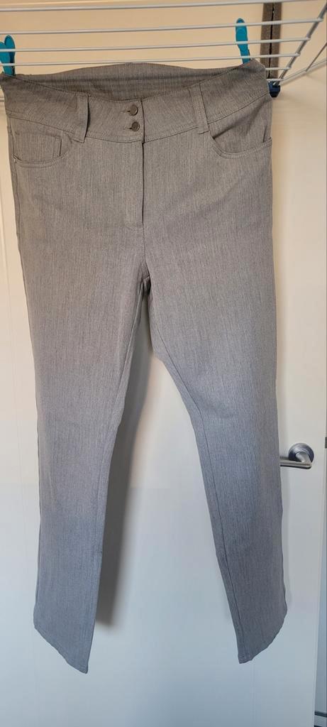 Broek, merk Witteveen, maat 42, Kleding | Dames, Broeken en Pantalons, Zo goed als nieuw, Maat 42/44 (L), Grijs, Ophalen of Verzenden