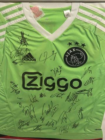 Ajax Shirt CL Halve Finale Gesigneerd beschikbaar voor biedingen