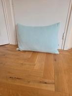 The Souks kussen linnen katoen turquoise licht blauw 40x60, Huis en Inrichting, Ophalen of Verzenden, Zo goed als nieuw, Blauw