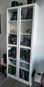2 witte Vitrine deuren OXBERG IKEA voor BILLY boekenkast, Ophalen, 200 cm of meer, 50 tot 100 cm, 25 tot 50 cm