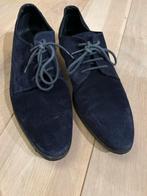 Blauwe suede veterschoenen zgan - maat 40, Ophalen of Verzenden, Zo goed als nieuw, Blauw, Veterschoenen