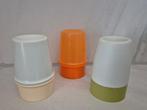 Tupperware eierdoppen met warmhouddop, Huis en Inrichting, Keuken | Tupperware, Ophalen of Verzenden, Zo goed als nieuw, Wit, Overige typen