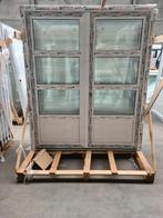 Kunststof dubbele deur wit RAL 9016 150 - 175 x 204 cm