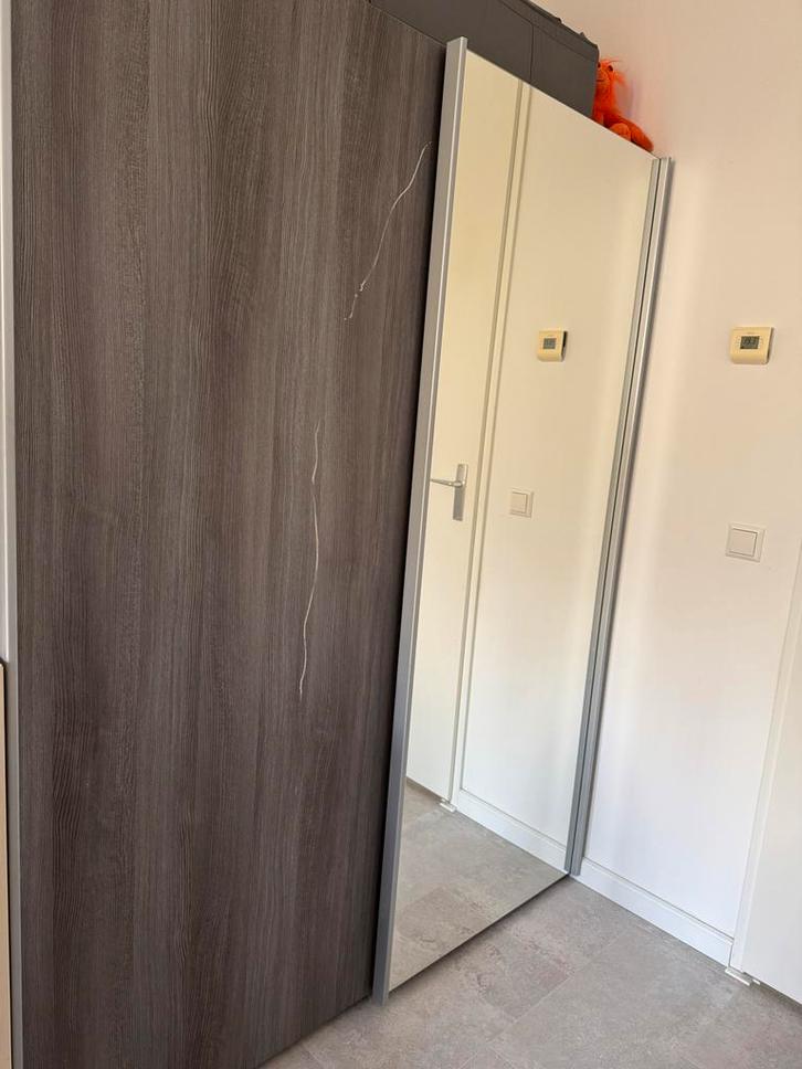 Haco Schuifdeurkast 150x200x60, Huis en Inrichting, Kasten | Kledingkasten, Gebruikt, 200 cm of meer, 150 tot 200 cm, 50 tot 75 cm