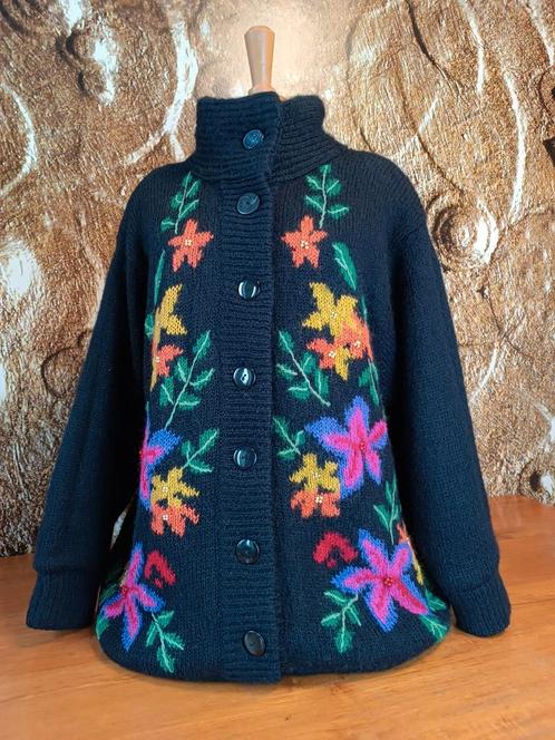 💖Prachtig Windstopper Mohair wol vest Oversized, Kleding | Dames, Truien en Vesten, Zo goed als nieuw, Maat 46/48 (XL) of groter