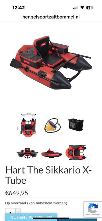 Bellyboat X Tube  beschikbaar voor biedingen