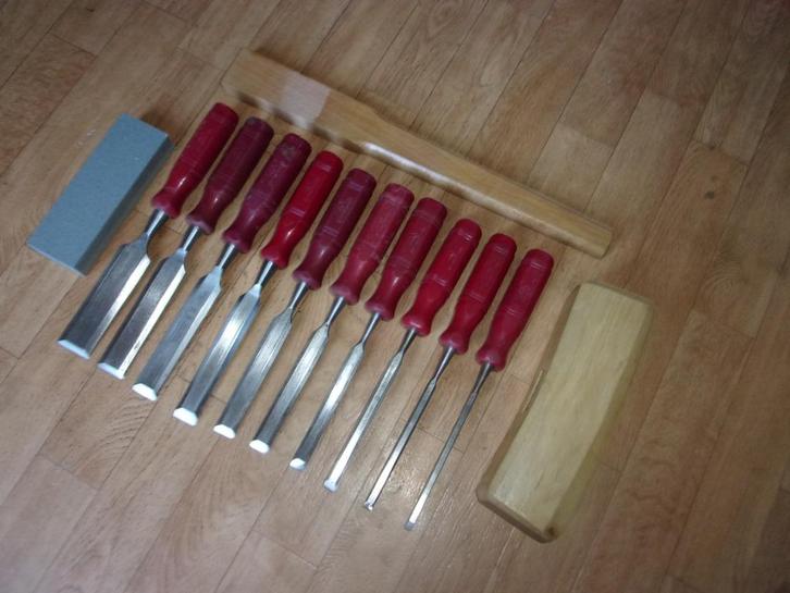 Oude(Nooitgedagt Top Beitels) Van E.A Bergstaal Uit Zweden !, Antiek en Kunst, Antiek | Gereedschap en Instrumenten, Verzenden