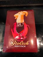 Grolsch Herfstbok Reclamebord, Ophalen of Verzenden, Gebruikt, Reclamebord