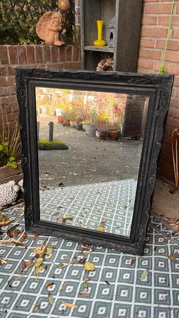 Spiegel met facet geslepen spiegelglas beschikbaar voor biedingen