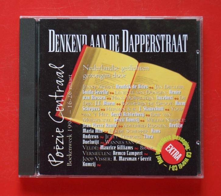 cd Denkend aan de Dapperstraat met Joop Visser, Jenny Arean, Cd's en Dvd's, Cd's | Verzamelalbums, Nederlandstalig, Boxset, Ophalen of Verzenden