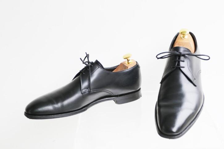 Subliem! Handgrade Crockett & Jones Aintree maat 8 E = 42, Kleding | Heren, Schoenen, Zo goed als nieuw, Veterschoenen, Zwart
