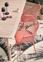Kuipstoel Webbing Terra

2 stuks terracotta, Tuin en Terras, Ophalen of Verzenden, Nieuw, Kunststof