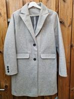 Grijze Janina Jas  / mantel - Maat 40, Maat 38/40 (M), Ophalen of Verzenden, Grijs, Gedragen
