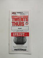 Twente - AJAX Seizoen 1987/85 nr. 21 Programma, Verzamelen, Verzenden, Ajax