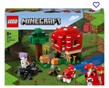 LEGO Minecraft Het Paddenstoelenhuis - 21179 beschikbaar voor biedingen