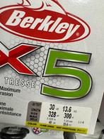 sale ! berkley x5 gevlochten lijn 300m rollen 8/00 t/m 40/00, Usa, Nieuw, Ophalen of Verzenden, Berkley