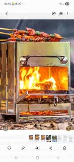 Hout kachel, Huis en Inrichting, Kachels, Ophalen of Verzenden, Zo goed als nieuw