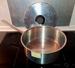 professionele Fissler steelpan Ø25 cm 5 liter, Huis en Inrichting, Keuken | Potten en Pannen, Gebruikt, Keramische plaat, Rvs