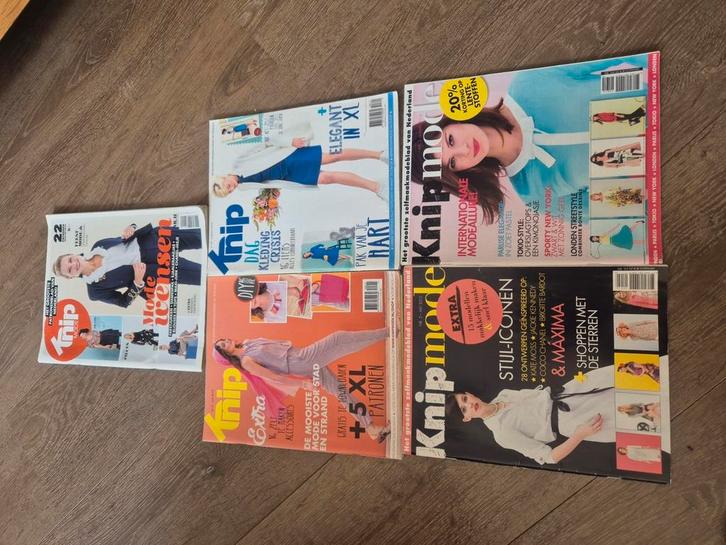 Knipmode diversen, Hobby en Vrije tijd, Kledingpatronen, Zo goed als nieuw, Vrouw, Knipmode, Ophalen of Verzenden