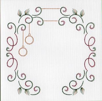 geborduurde oplegkaart nr 24 beschikbaar voor biedingen