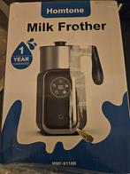 Homtone Melkopschuimer - Nieuw in doos!, Ophalen of Verzenden, Nieuw, Elektrische melkopschuimer