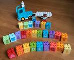 DUPLO alfabet vrachtwagen, Ophalen of Verzenden, Zo goed als nieuw, Complete set, Duplo