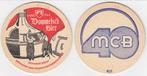 1 DOMMELSCH *MCB* BIERVILTJE, Verzamelen, Ophalen of Verzenden, Gebruikt, Viltje(s), Overige merken