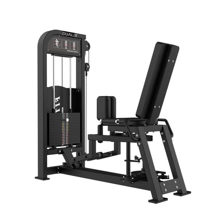 Dualix Titan Dual Abductor en Adductor 120 kg Black, Sport en Fitness, Fitnessmaterialen, Nieuw, Ophalen of Verzenden