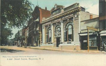 (701-261-051) Bayonne NJ Street Scene beschikbaar voor biedingen