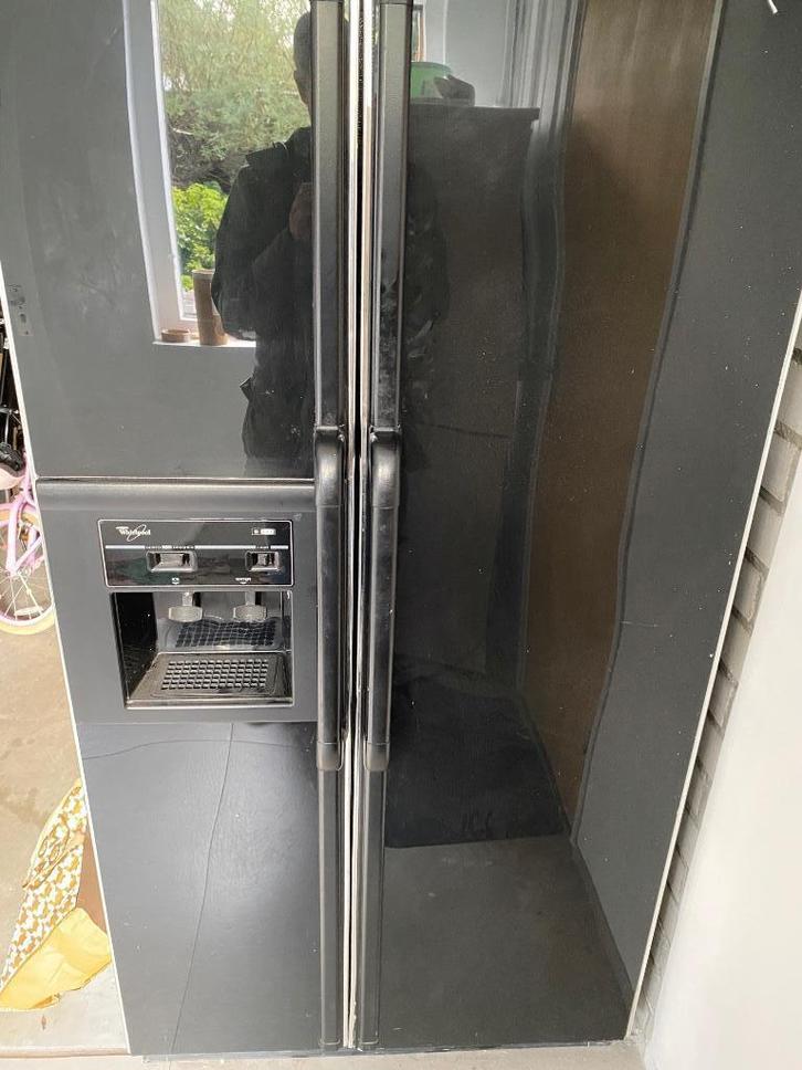 Amerikaanse Koel vries combinatie, Witgoed en Apparatuur, Koelkasten en IJskasten, Gebruikt, Met aparte vriezer, 200 liter of meer