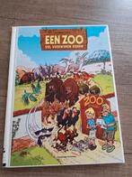 Stripboek hardcover "Een zoo vol verdwenen dieren", Eén stripboek, Ophalen of Verzenden, Zo goed als nieuw, Christophe Cazenove