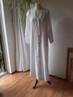 100% witte katoenen  jurk L/Xl, Wit, Maat 46/48 (XL) of groter, Ophalen of Verzenden, Zo goed als nieuw
