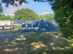 Tunnel tent 4 personen met luifel, Caravans en Kamperen, Ophalen, Gebruikt, Tot en met 4
