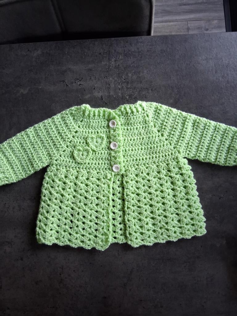 Gehaakt peutervestje, Kinderen en Baby's, Handgemaakt, Nieuw, Ophalen of Verzenden, Truitje of Vestje