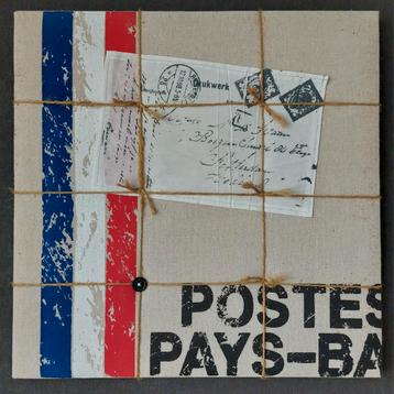 Memobord NL Postes Pays-Bas 50x50cm