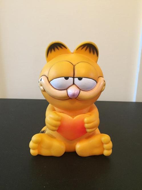 Vintage Garfield Piep pop Kat Valentijnsdag hart liefde 80's, Verzamelen, Poppen, Gebruikt, Pop, Ophalen of Verzenden