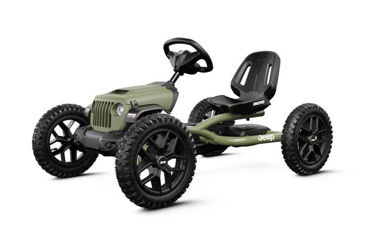BERG BUDDY JEEP skelter 3 tot 8 jaar gemonteerd op vooraad, Kinderen en Baby's, Speelgoed | Buiten | Skelters, Nieuw, Berg, Met kar of aanhanger