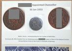 Munt (brons) benoeming Hitler tot rijkskanzelier (30 jan 193, Verzenden, Overige soorten, Duitsland, Embleem of Badge